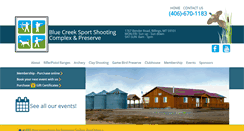 Desktop Screenshot of bluecreeksport.com